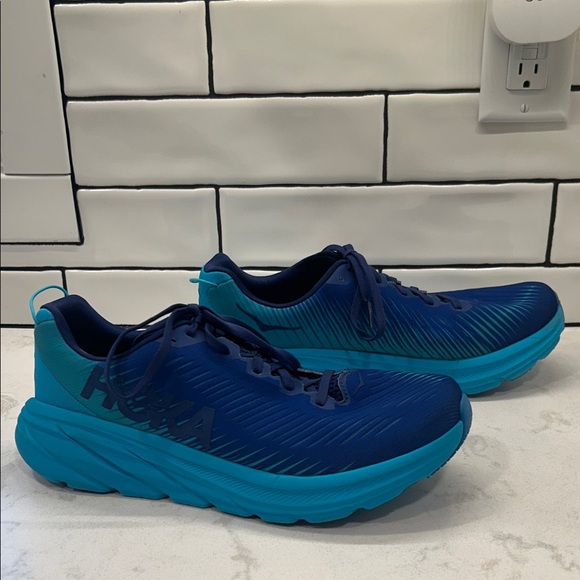 HOKA Men’s Blue Rincon 3 Athletic Running Shoes 10.5 - Picture 16 of 16